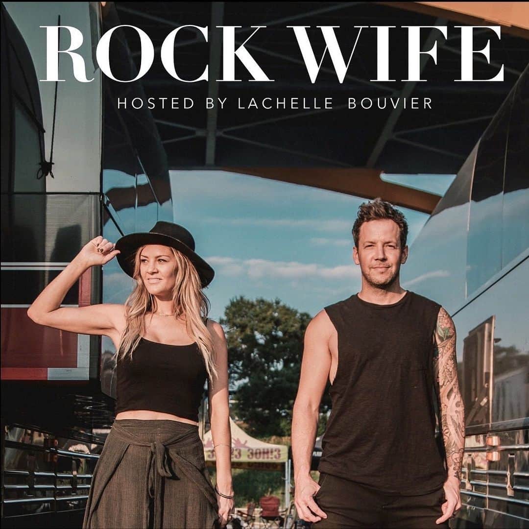 のインスタグラム：「My wife’s podcast airing on @idobiradio in 20min. 7pm eastern 4pm pacific. Go to www.idobi.com to listen live. @rockwifepodcast will be available on all podcast hosting platforms after it airs tonight. I’m a guest on episode 1.  In future episodes, she interviews wives of your favorite musicians. It’s funny and raunchy.  NSFW.  Don’t miss it!! Follow @lachellebouvier @rockwifepodcast」