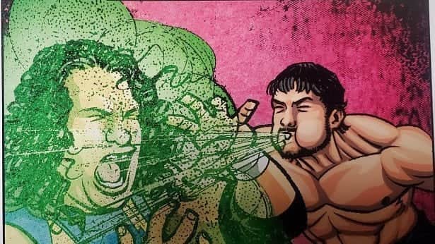 TAJIRIのインスタグラム：「ECW!ECW!ECW! #wrestling #ecw #wwe #tajiri #supercrazy #cmll #aaa」