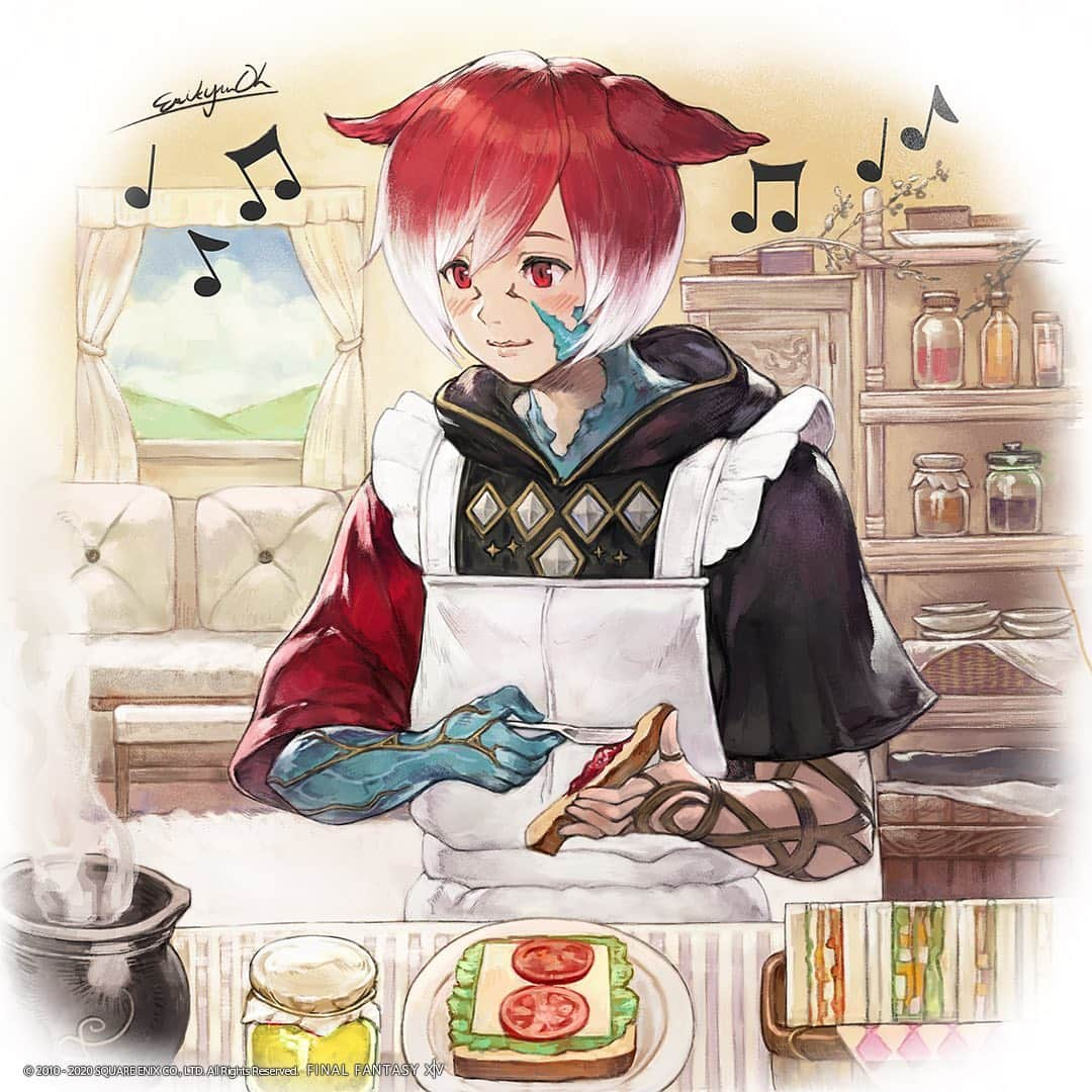 FINAL FANTASY XIVさんのインスタグラム写真 - (FINAL FANTASY XIVInstagram)「#StayHome and enjoy a gift from the Crystal Exarch! (4 of 4) #FFXIV #FF14」5月12日 12時00分 - ffxiv