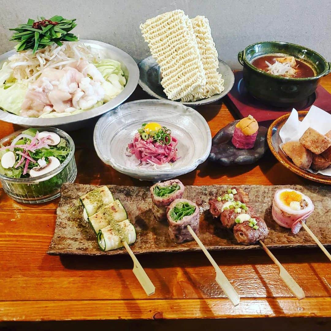 野菜巻き串ともつ鍋 おくおのインスタグラム