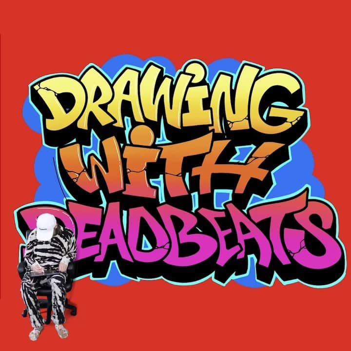Zeds Deadのインスタグラム：「For the very first time... 🎨5.13 @ noon pst🎨 📺 on the deadbeats house party」