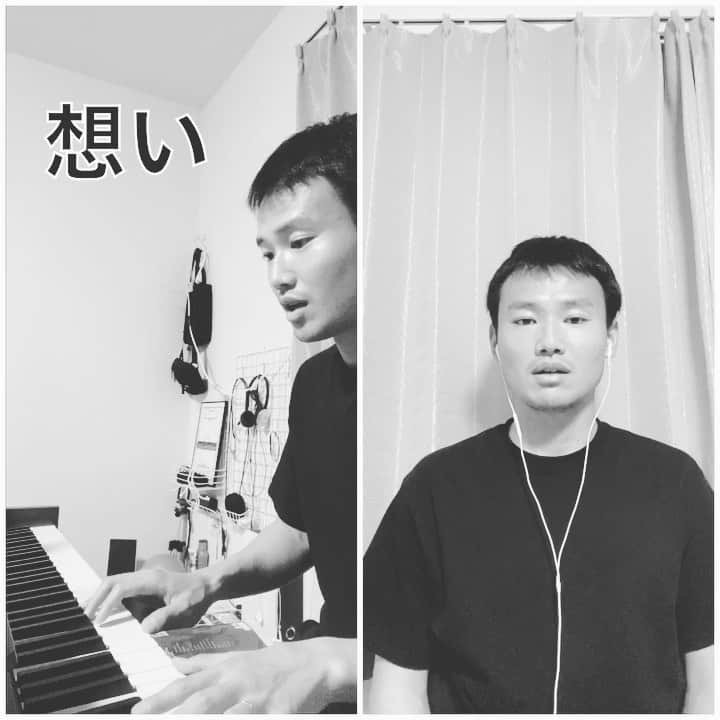 島川俊郎のインスタグラム：「#想い  #島川俊郎 #歌ってみた また曲つくっちゃいました。 #恥ずかしい と思ってる事が恥ずかしい #頑張れ #自分」