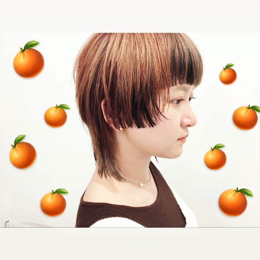 サーヤのインスタグラム：「🍊🍊🍊 @shige0111  #orange #cut」
