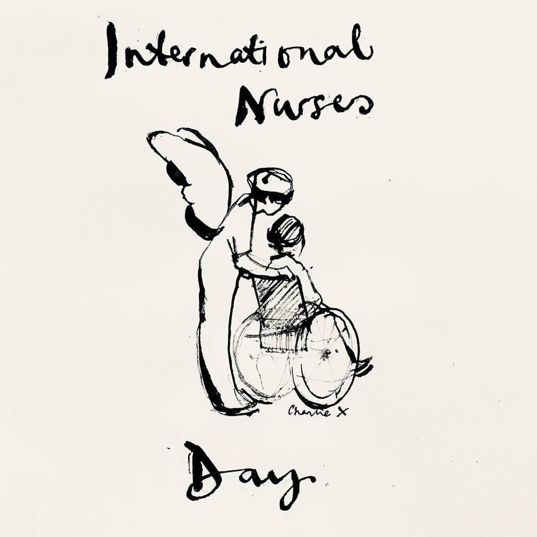 レナ・ヘディのインスタグラム：「@charliemackesy @nhsenglandldn @nhsmillion 👏👏👏👏👏👏❤️❤️❤️」