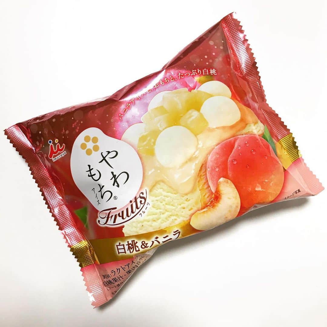 宇野薫のインスタグラム：「やわもち好きです  #やわもち #やわもちアイス  #井村屋 #井村屋やわもちアイス」