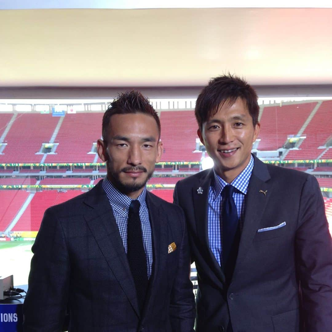 福西崇史さんのインスタグラム写真 - (福西崇史Instagram)「. ドゥンガ2013ブラジル🇧🇷⚽️ . 会えて嬉しかった喜び〜😭 . 伸二にも、ヒデにも会えた思い出✨ . #ドゥンガ #dunga #もう怒られない #笑 #brazil #コンフェデレーションズカップ #soccer #小野伸二 #中田英寿 #思い出」5月12日 21時25分 - takashi_fukunishi