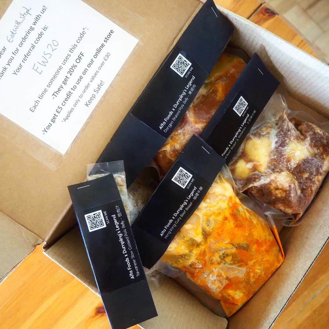 Eat With Steph & Coのインスタグラム：「WOULD YOU LIKE TO WIN SOME FREE FOOD? **COMPETITION** @altafoods_uk . Altafoods is a new food start up offering high quality Chinese food delivered straight to your home in frozen pouches. It takes 15 minutes to heat up in boiling water! Go and check out their website and Instagram :) @altafoods_uk they’ve added a few new dishes (Kung Pao chicken etc). To be one of the THREE lucky winners* simply ✅ 1) follow @eatwithsteph_ldn and ✅ 2) follow @altafoods_uk ✅ 3) comment to tag a friend who loves Chinese food (person commenting enters the draw) to win £30 worth of free food! 💯 We will do a lucky draw on Friday 6pm. #competition #foodie (if you can’t wait, use EWS code to receive 20% off!)」