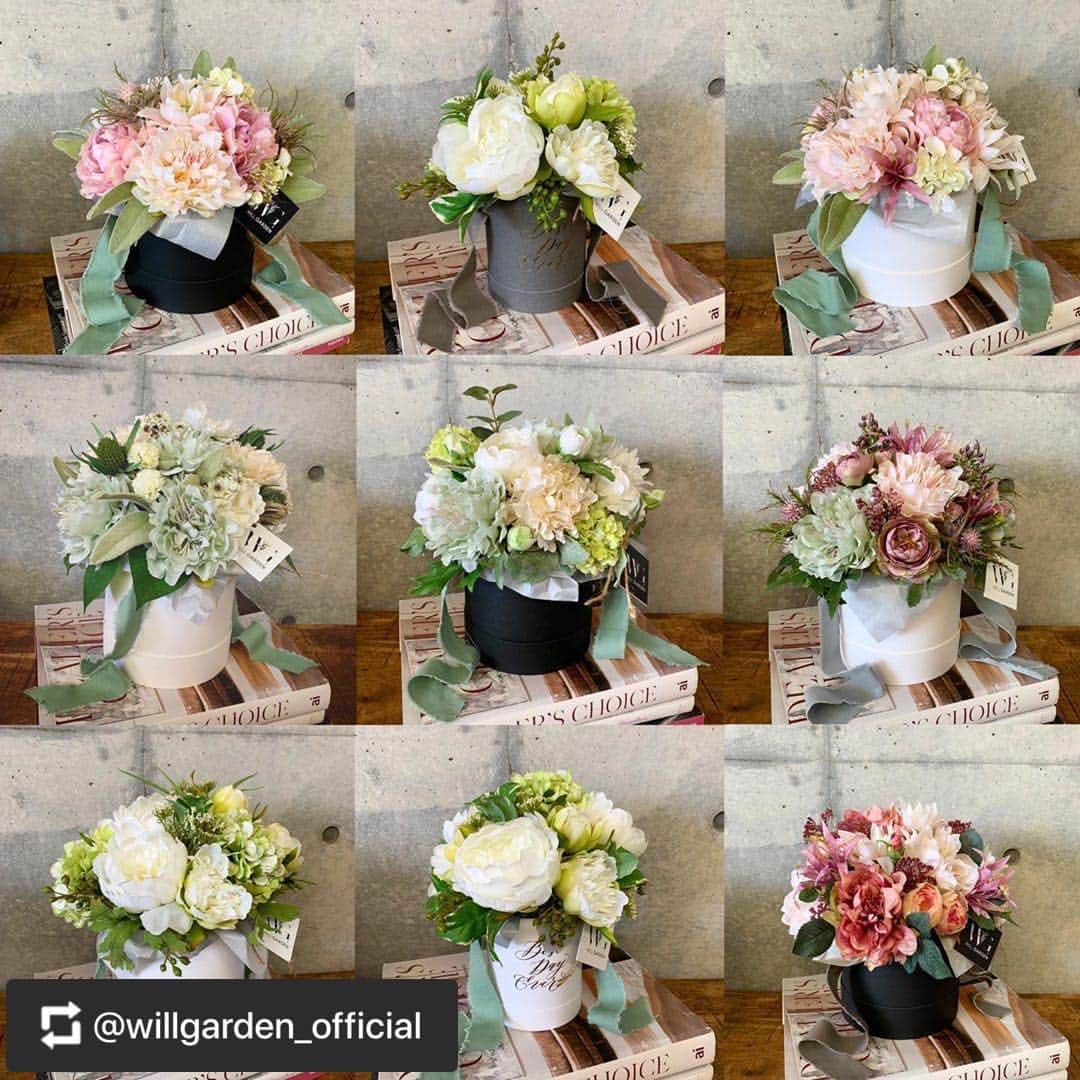 畑野ひろ子のインスタグラム：「【WILLGARDEN】完売御礼 アーティフィシャルフラワーボックス お買い求めいただきました皆様、誠にありがとうございます。  今後も商品の準備が出来し次第、新たなアレンジメントをご用意する予定でございます。 随時Instagramで発表して行きますので、是非ご覧ください。 今度ともWILLGARDENをよろしくお願いいたします。  #willgarden #畑野ひろ子」