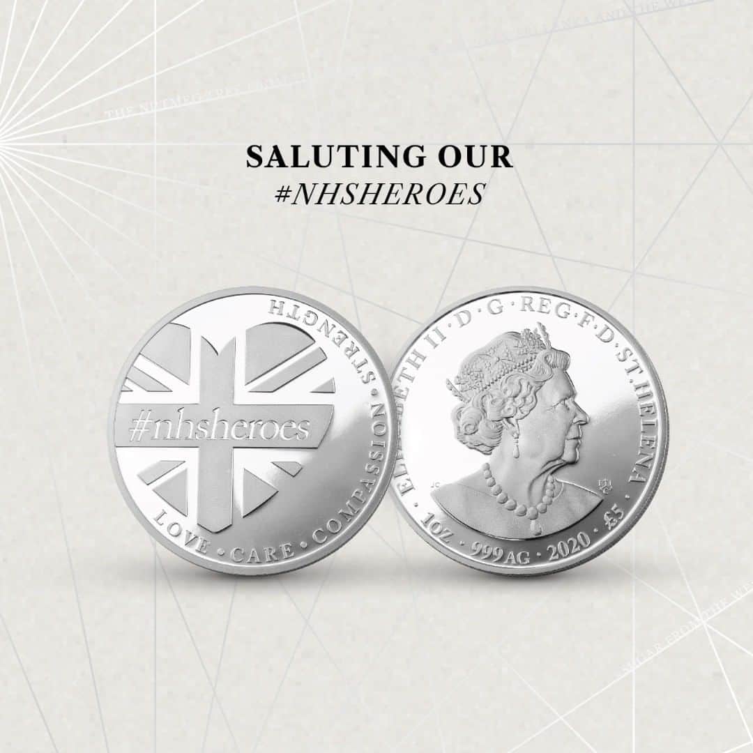 The East India Companyさんのインスタグラム写真 - (The East India CompanyInstagram)「We salute our NHS heroes: all those fighting on the frontlines against COVID-19. To commemorate these valiant efforts, we created the #nhsHeroesCoin, a 1-oz pure silver coin fully authorised by Her Majesty Queen Elizabeth II.  100% of all profits generated through the coins you buy will be donated to NHS charities.  More information at https://nhsheroescoin.theeastindiacompany.com/  #nhsheroes #thankyouhour #nhs #silvercoin #nhcharities #covid19 #weareinthistogether #givingback #love #care #compassion #strength #theeastindiacompany #bullion #bullioncoins #collectablecoins #internationalnursesday」5月13日 1時24分 - theeastindiacompany