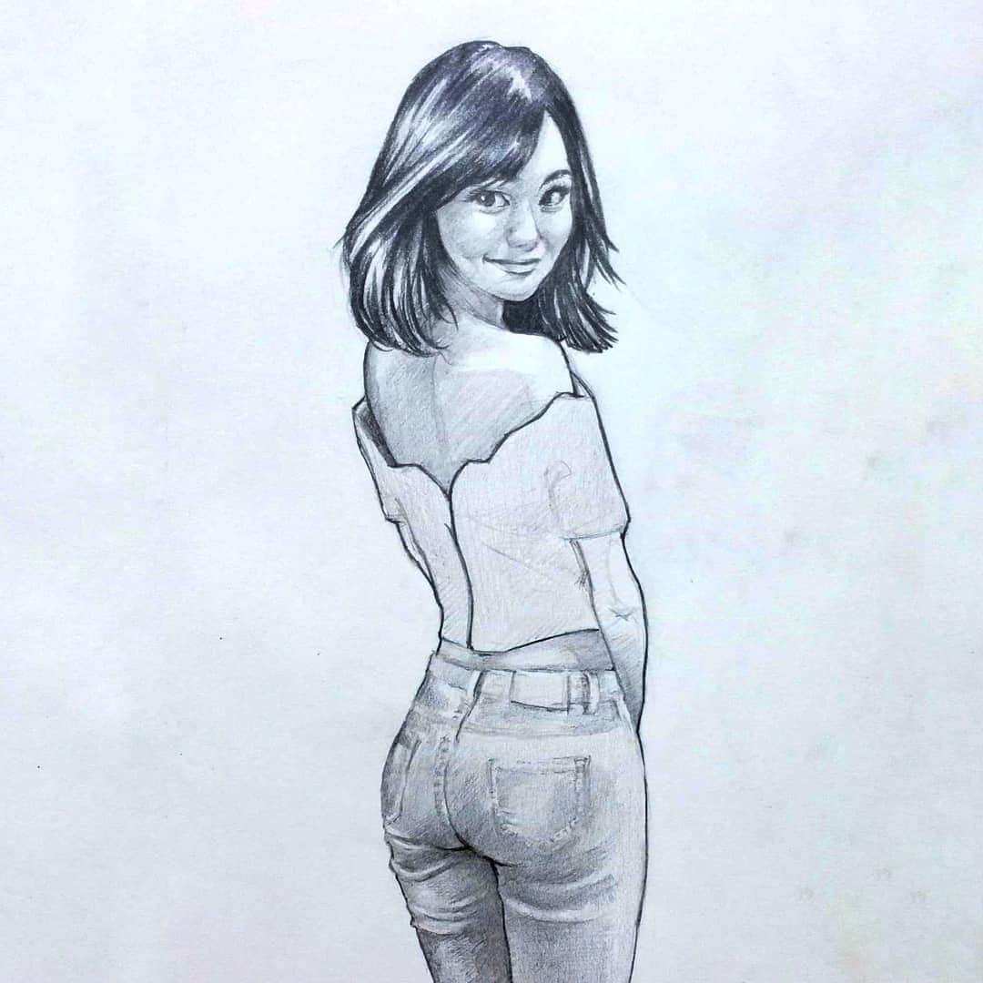 Toshiのインスタグラム：「‎⋆ #artwork#art#drawing#絵#illustration#イラスト#art#artwork#sketch#pencil#pencildrawing#sketchbook#mechanicalpencil#鉛筆画」