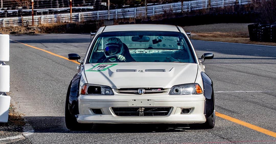 のインスタグラム：「_ YELLOW DRAGON Honda CL1 TORNEO EURO R _ Shot on 19-Jan 2020 "CTAC(Central Time Attack Challenge)" at Central Circuit (Hyogo, Japan) _ owner: @yujiataokachocoball photo: @mistbahn _ _ JP) 2020年01月19日、セントラルサーキットで開催されたCTAC(セントラル・タイムアタック・チャレンジ)で撮影。 _ _ #ctac #ctac2020 #centralcircuit #セントラルサーキット #yellowdragon #honda #hondatorneo #torneo #トルネオ #ホンダトルネオ #hondaccord #ホンダアコード #accord #cl1 #tsx #acuratsx #hondatorneoeuror #hondaaccordeuror #euror #h22a #vtec #jtcc #groupa #osakajdm #kanjo #kanjostyle #kanjozoku #timeattack #timeattackjapan #hondasontrack」
