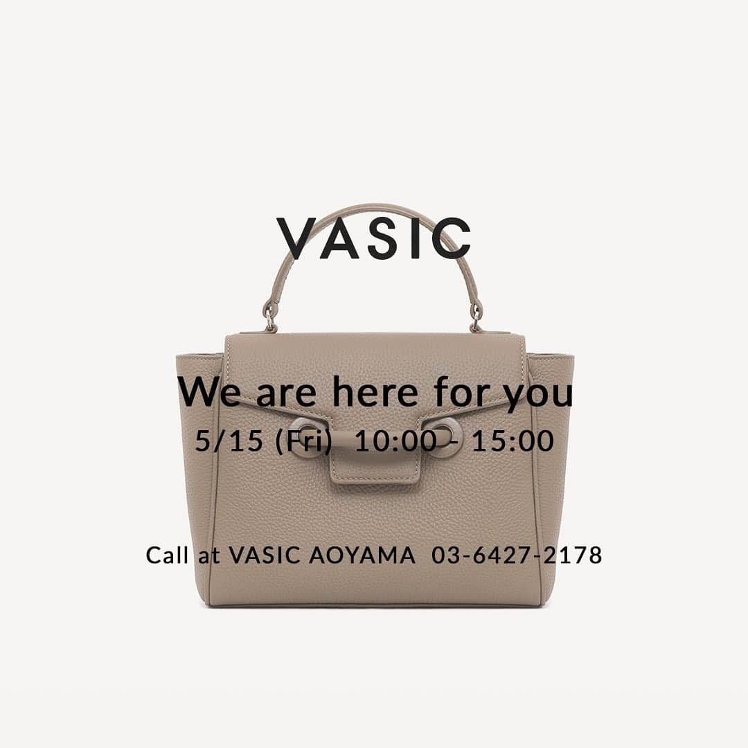 Vasic News In jpさんのインスタグラム写真 - (Vasic News In jpInstagram)「“VASIC AOYAMA 5月15日 (金) 代引き販売のお知らせ”  いつもVASICをご愛顧いただき誠にありがとうございます。  VASIC AOYAMAでは、明日5月15日(金) 10:00～15:00の間、お電話での注文を承ります。 ご購入を希望されるお客様は、下記までお問い合わせください。- — VASIC AOYAMA TEL:03-6427-2178 —  販売につきまして- 現在VASIC AOYAMAは 【臨時休業】 につき通常の営業は行っておりませんので、事前の在庫のお問い合わせは、ご遠慮いただきますようお願いいたします。  混雑状況により、お電話がつながりにくい時間帯もございますので予めご了承ください。  発送の際には送料と代引き手数料を頂戴いたします。詳しくは、当日お問い合わせください。  同一商品のご購入は、お一人様1点までとさせていただきます。  当ブランドの商品の営利目的での購入・転売はお断りしております。  皆様のご利用をお待ち申し上げております。」5月13日 12時00分 - vasic_japan