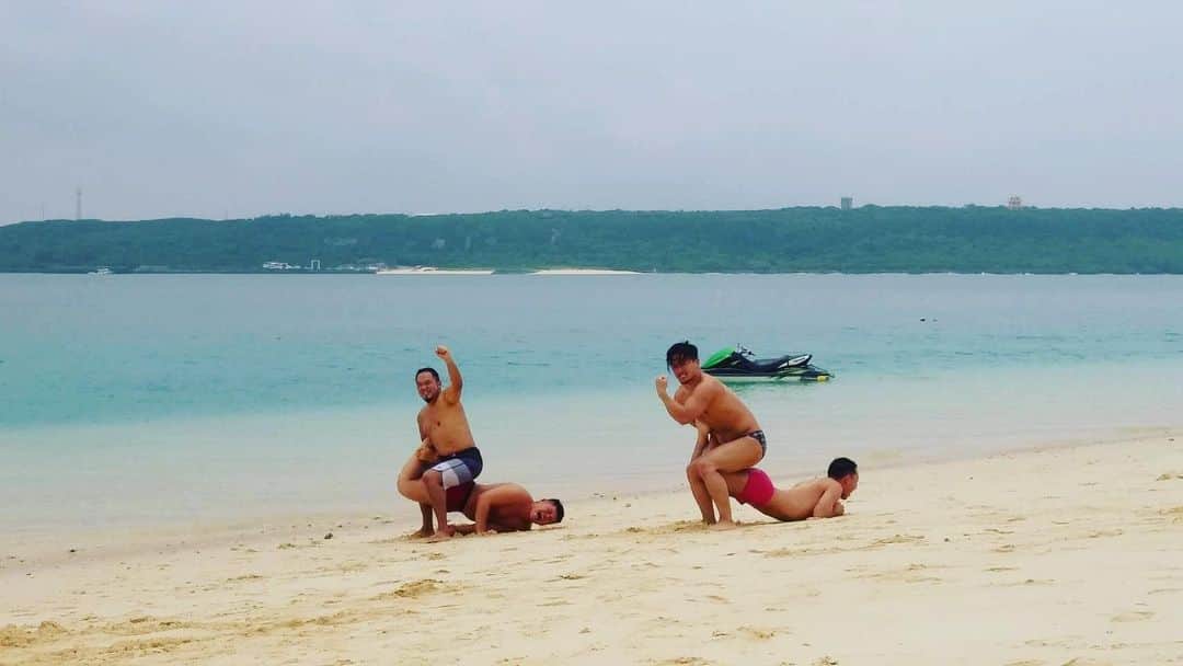 進祐哉のインスタグラム：「去年の5月は宮古島で試合でした🤼」