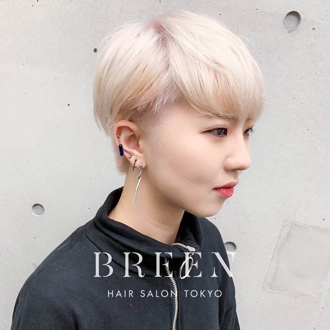 Hairsalon BREEN Tokyoのインスタグラム