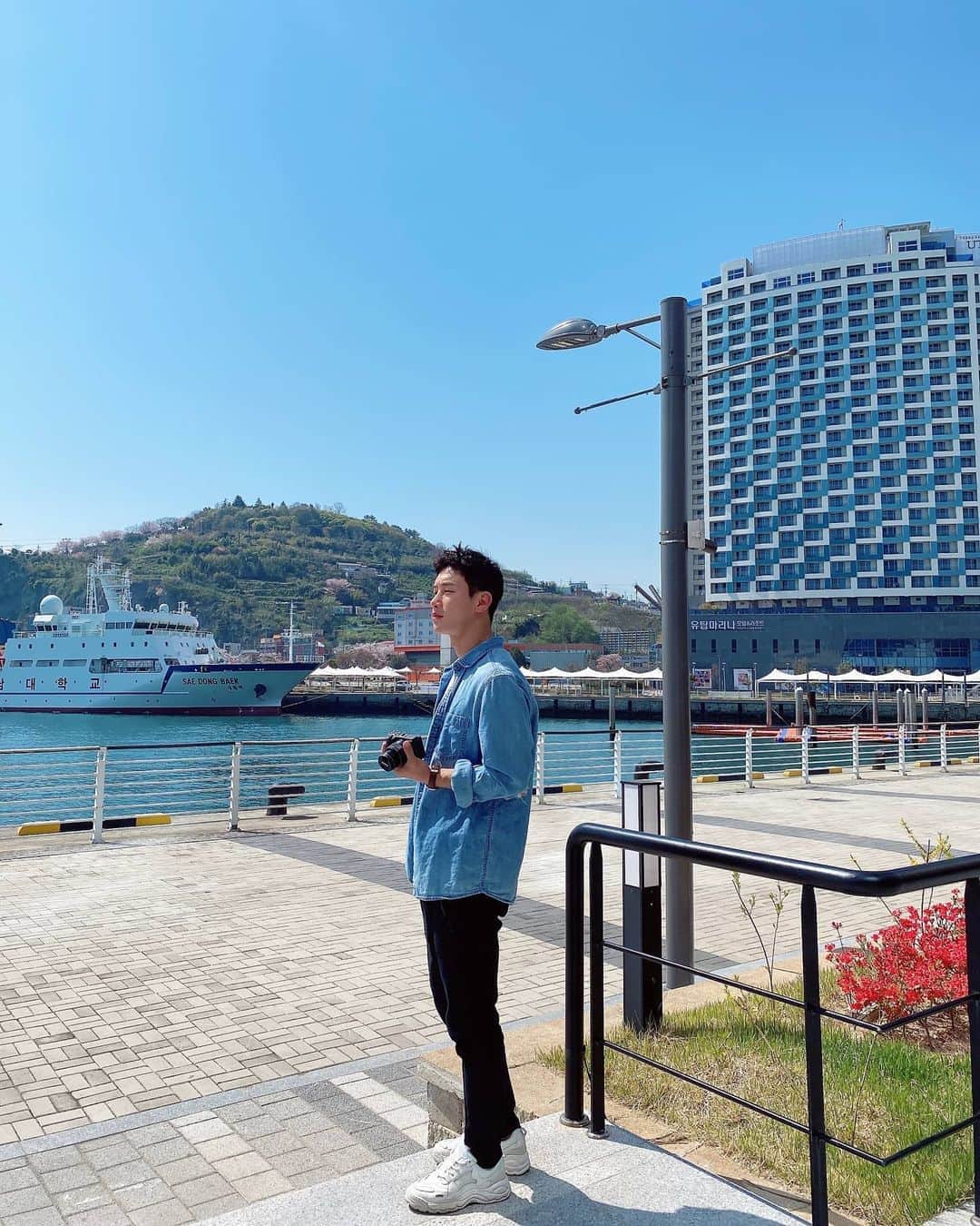 Lee Si-gangさんのインスタグラム写真 - (Lee Si-gangInstagram)「💙」5月13日 21時28分 - lee_si_kang
