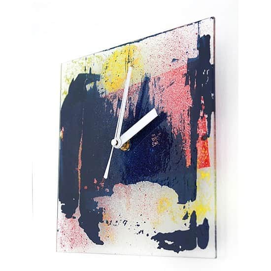 comb de shioさんのインスタグラム写真 - (comb de shioInstagram)「静かな月夜をイメージした絵画のような時計。  時計から、アートのある生活、はじめませんか？  glass art clock by Isako TODA﻿ ﻿ #アートのある暮らし ﻿ ------------------------﻿ 【作品リスト】﻿ ﻿ ■ ﻿ ガラスアート時計「月の夜」 ﻿ オンラインショップ掲載中です。﻿ 画像のタグ🏷からリンクしてます﻿ ﻿ ﻿ #combdeshio﻿ #コムデシオガラス ﻿ #コムデシオ ﻿ #ガラス作家杜多一菜子﻿ #インテリアアートパネル﻿ #インテリア好きな人と繋がりたい﻿ #インテリアデザイン﻿ #おしゃれインテリア #インテリアアート #壁掛けインテリア #おしゃれな部屋  #抽象画アート #寝室インテリア  #壁掛け時計 #ガラス時計 #新築祝いのプレゼント #結婚祝いのプレゼント  #おうち時間を楽しむアイテム ﻿ #artist  #interiorart #interiorartwork #artclock #glassclock #japanesecraft #clock」5月13日 22時17分 - comb_de_shio