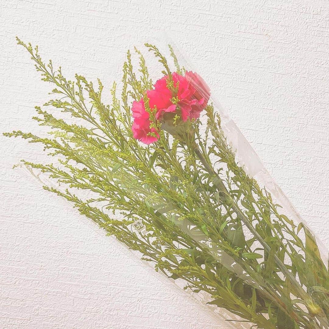 川原美咲さんのインスタグラム写真 - (川原美咲Instagram)「#mothersday 💐 #flowerlanguage 💐 #carnation 💐 ・ ・ ・ ✿ ・ ・ ✿ #いつもありがとう」5月13日 23時11分 - misaki_888_sagasaikou