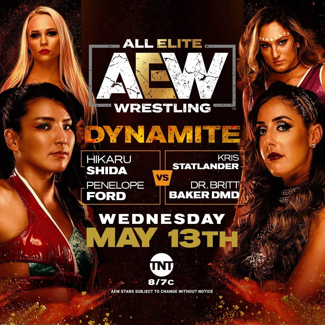 志田光さんのインスタグラム写真 - (志田光Instagram)「‪TONIGHT!!!!!!!‬ 8/7c on TNT 🧨 ‪#AEWDynamite #AEWonTNT ‬#prowrestling #aew #prowrestler #watchit #hikarushida」5月14日 0時47分 - shidahikaru