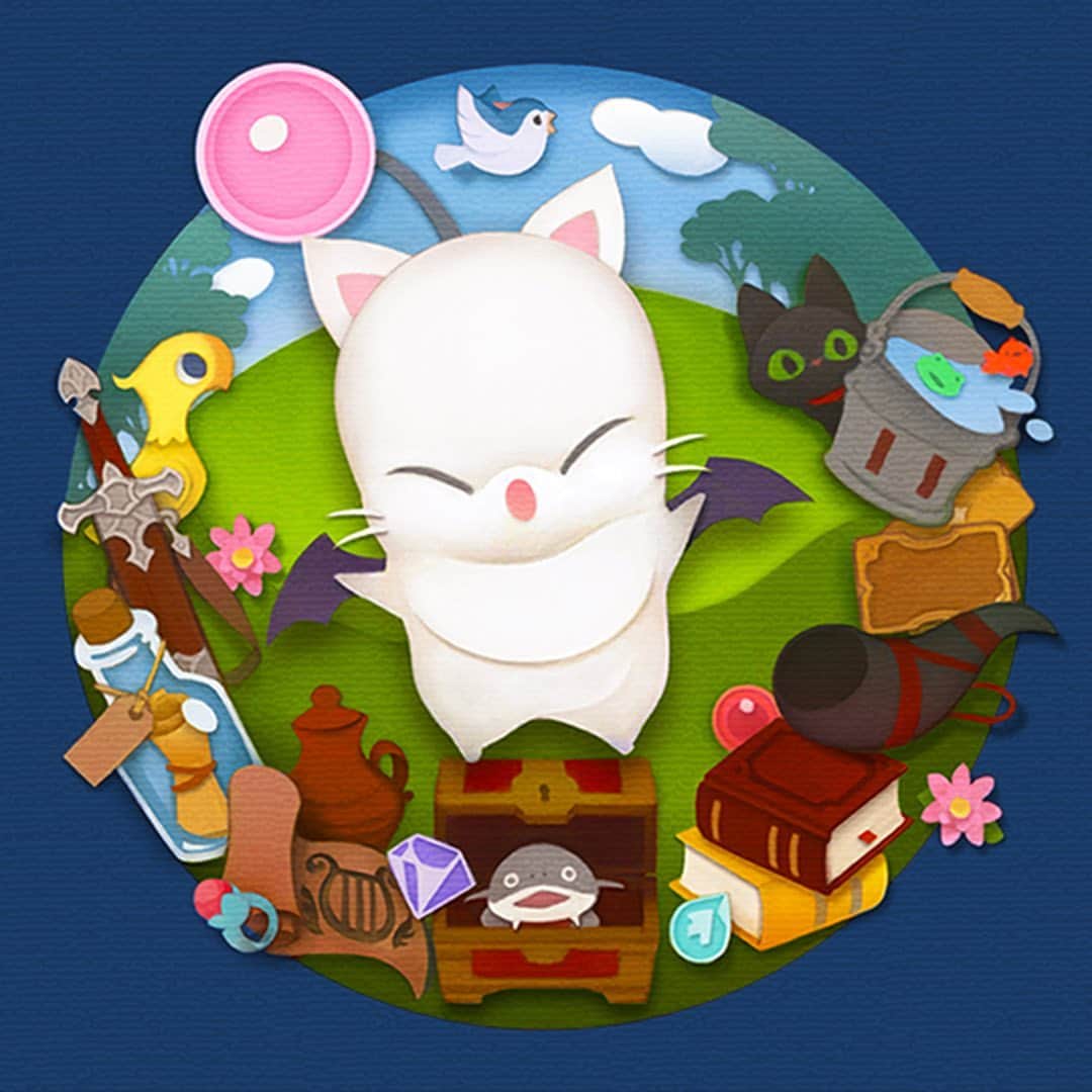 FINAL FANTASY XIVさんのインスタグラム写真 - (FINAL FANTASY XIVInstagram)「The #FFXIV Moogle Treasure Trove returns with the Hunt for Law! 📚 From Monday, May 18 until the launch of Patch 5.3, collect irregular tomestones of law by completing specific duties and exchange them for a host of treasures, including the brand-new mameshiba neckerchief, mounts, and more! ⭐️ #FF14」5月14日 1時05分 - ffxiv
