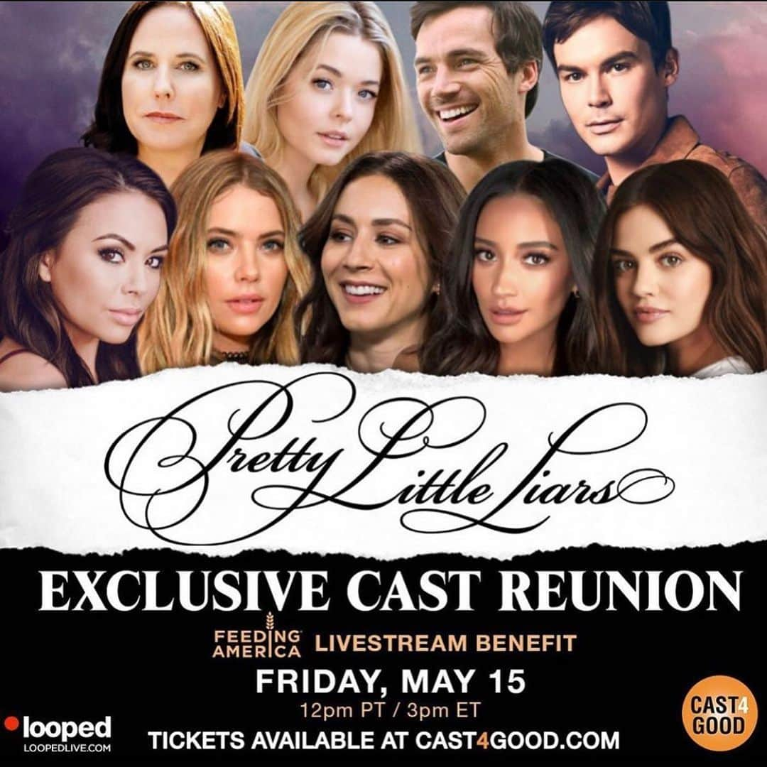 トローヤン・ベリサリオさんのインスタグラム写真 - (トローヤン・ベリサリオInstagram)「FRIDAY FRIDAY FRIDAY you can join me and the rest of the Pretty Little Liars for our exclusive live reunion with Cast4Good on Looped. Every ticket sold helps raise money for Feeding America so thank you so much if you've already got yours. And if you haven't, what are you waiting for? Come join us and have a great time supporting a great cause.  @cast4good」5月14日 13時26分 - sleepinthegardn