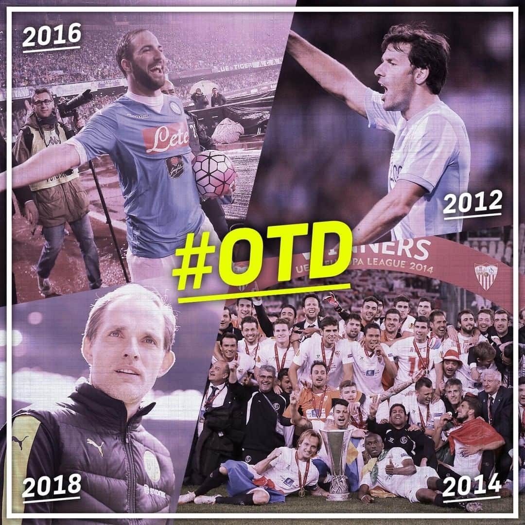 サッカーキングさんのインスタグラム写真 - (サッカーキングInstagram)「🧐5月14日は何の日？🧐⠀ 2012年 ファン・ニステルローイが現役引退を発表😢⠀ 2014年 #セビージャ がEL最多タイ3度目の優勝🏆⠀ 2016年 #イグアイン が自身初のセリエA🇮🇹得点王に⠀ 2018年 #PSG 🇫🇷新指揮官がトゥヘル氏に決定⠀ ⠀ サッカーキングは10周年！10年分のサッカー史を振り返ります⏰⠀⠀⠀⠀⠀⠀⠀⠀⠀⠀⠀ #OnThisDay #OTD #SK10th⠀⠀⠀⠀⠀ ⠀⠀⠀⠀⠀ #サッカーキング #チャンピオンズリーグ #ブンデスリーガ #プレミアリーグ #リーガエスパニョーラ #セリエA #Jリーグ #soccerking #jleague #championsleague #seriea #bundesliga #laliga #premierleague」5月14日 8時00分 - soccerkingjp