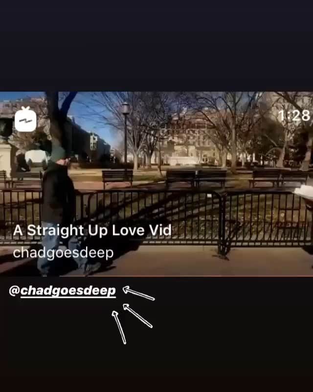 ヒンダーのインスタグラム：「Internet (and possibly real life) funny-man @chadgoesdeep joins the nearly 15 years of people using “Lips of An Angel” in ways we couldn’t / didn’t want to anticipate in his latest viral video. Head over to his page to check it out! (and maybe explain it to us?)」