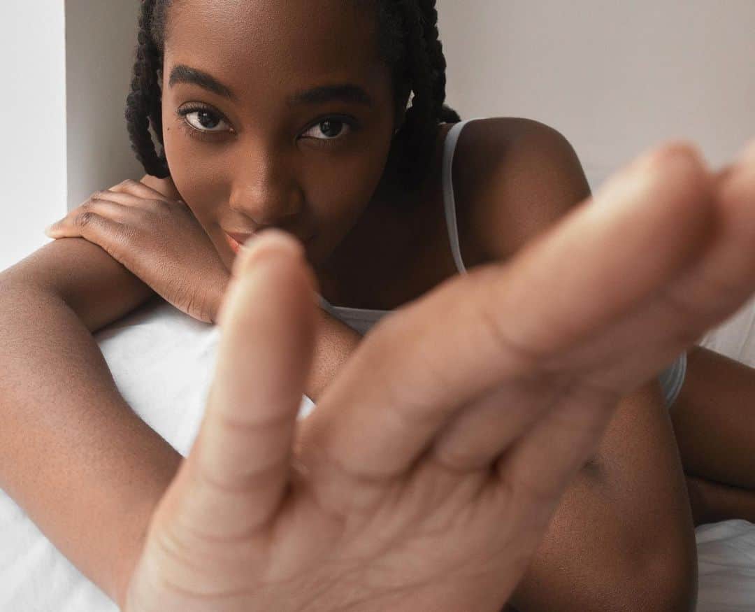 ジャスティン・キャンベルのインスタグラム：「Presenting ‘Touch Screen’- Will the pandemic of COVID-19 and social distancing become our generation’s emotional prison sentence? What will life be like without intimacy; our desire and need to be touched unfulfilled?」