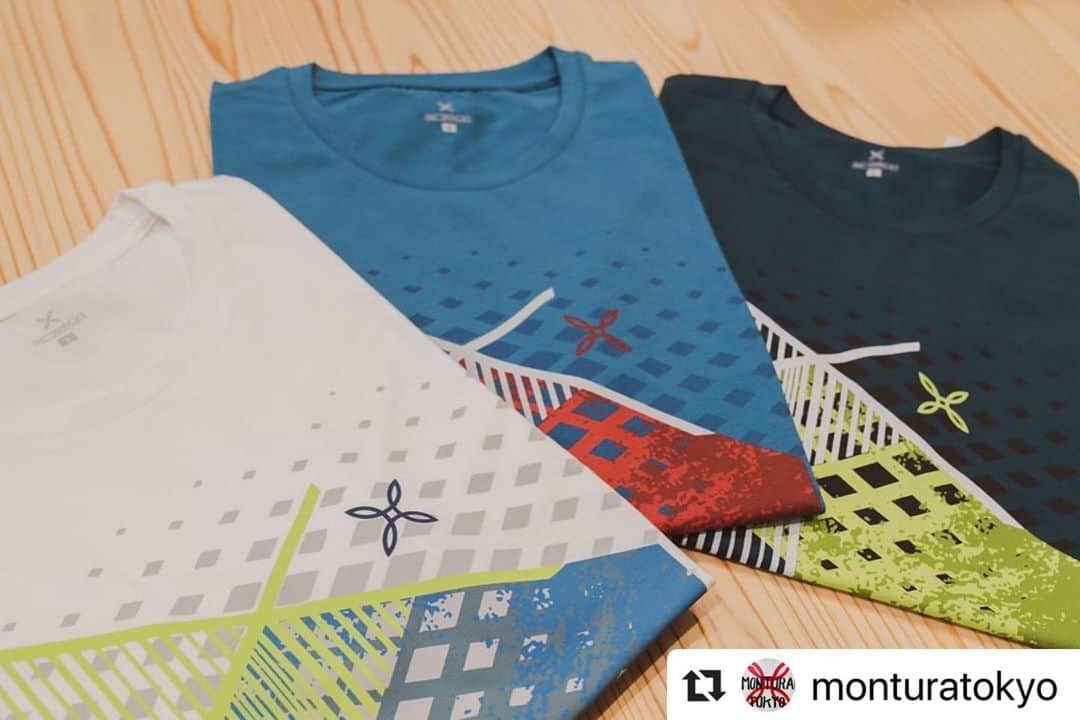 のインスタグラム：「#Repost @monturatokyo with @make_repost ・・・ new item! 「Neon T-Shirts」 ¥4,500  MonturaコットンTシリーズ👕 今年から新価格での登場です❗️ 柔らかい風合いのコットン生地でボルダリングにもピッタリフィット👍 モンチュラファンの皆さまいかがでしょうか🤣  プロフィール欄よりECサイトもご利用ください👍  MONTURA TOKYO 〒101-0052 千代田区神田小川町3-14-3 03-5577-6820  #モンチュラ #montura #monturatokyo #登山 #山 #mountain #トレッキング #trekking #クライミング #climing #アウトドア #outdoor #アルパイン #alpine #ボルダリング #bouldering  #トレイルランニング #trailrunning #ラン #runnning #アウトドアウェア #神保町」