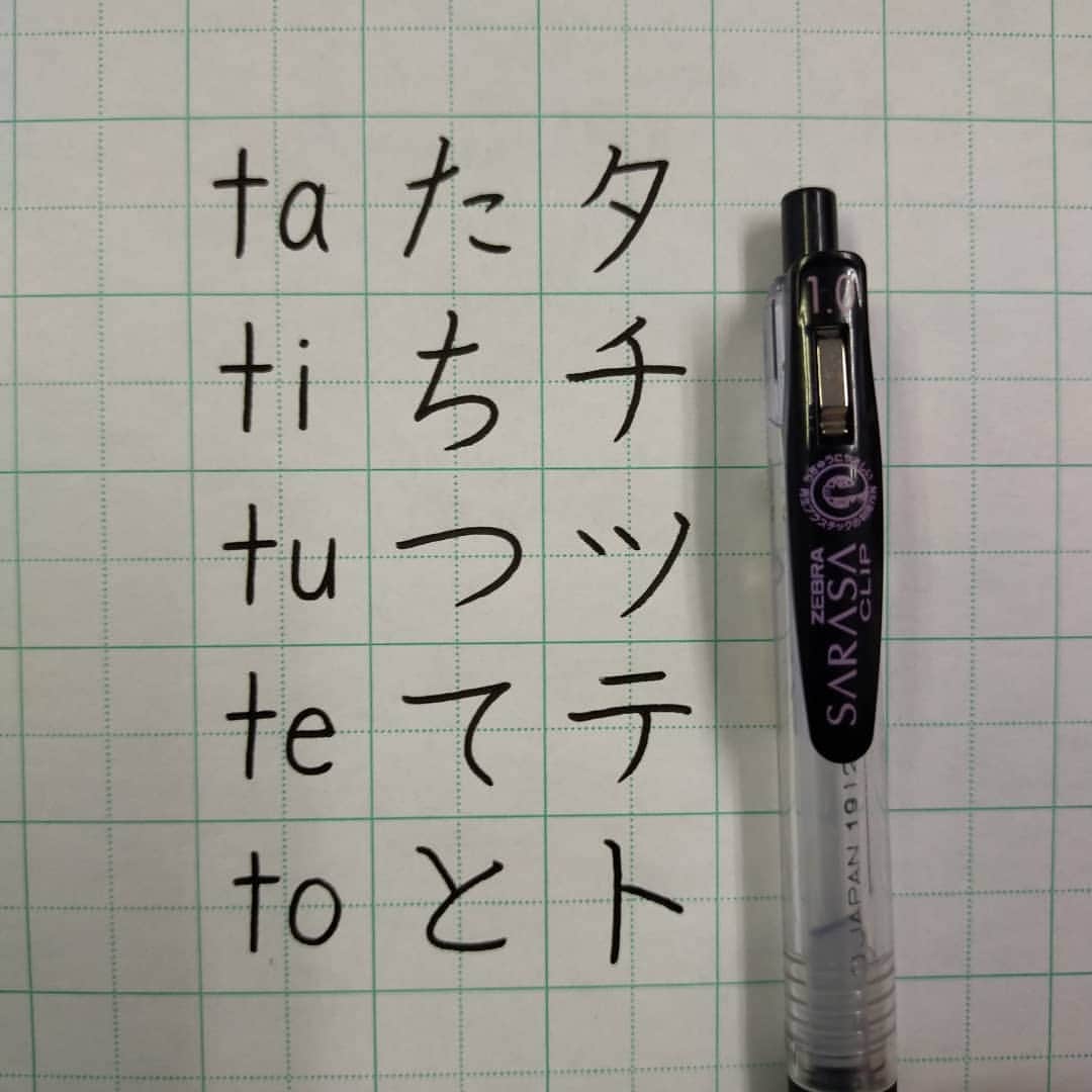 東宮たくみさんのインスタグラム写真 - (東宮たくみInstagram)「#ひらがな #カタカナ #Hiragana #Katakana」5月14日 14時34分 - tohgutakumi