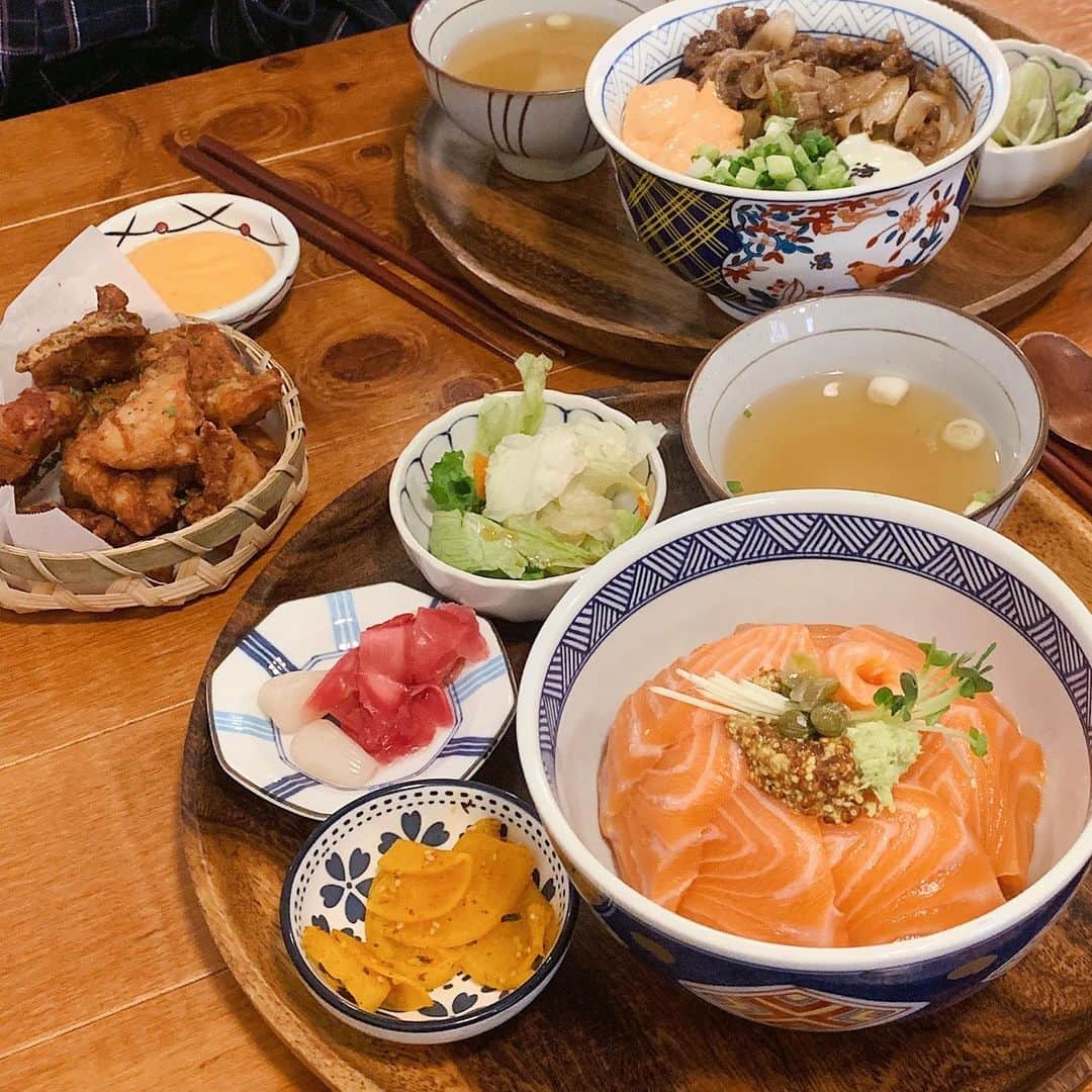 スヒョンさんのインスタグラム写真 - (スヒョンInstagram)「♥ 연어는 살 안 쪄 😉 맛있으니까 녕칼로리 👌 𝑱𝒂𝒏𝒈𝒔𝒖𝒉𝒚𝒖𝒏」5月14日 15時09分 - jshs2