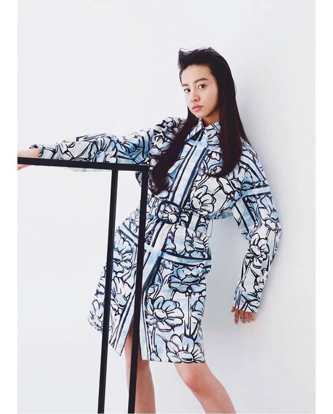 Yusuke Saekiのインスタグラム：「Flesh Koki✨ @numerotokyo this month issue 🖤  #Repost @koki ・・・ Numero Tokyo June issue with Fendi 💓  @numerotokyo  @fendi  Makeup @yusukesaeki Hair @takeshikatoh  Photo @bun5o  Styling @nozomiurushibara」