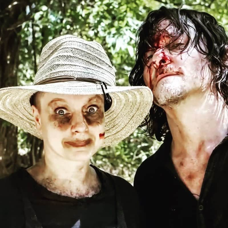 ノーマン・リーダスさんのインスタグラム写真 - (ノーマン・リーダスInstagram)「Happy birthday Sam we love you and miss you ❤️❤️❤️」5月14日 15時39分 - bigbaldhead