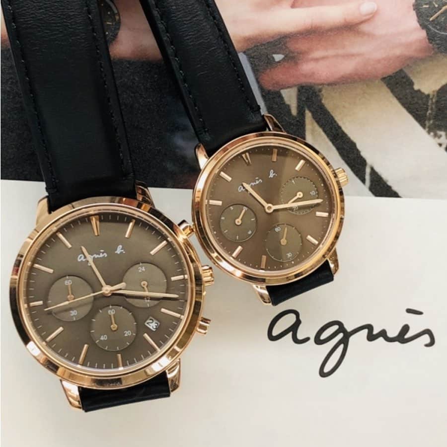 TiCTACさんのインスタグラム写真 - (TiCTACInstagram)「「agnes b.」各¥27,000+tax  流行にとらわれないデザインが魅力のアニエス・ベー。グレージュベースの絶妙なニュアンスカラー、TiCTAC別注の人気モデルが再入荷しております。 ・ 二人の記念日にお揃いの腕時計を。一緒の時も離れている時も、いつも身に着ける腕時計が二人の時間を繋ぎます。 ・ #agnesb  #agnèsb  #agnesbwatch  #agnesbmontres  #アニエスベー #アニエスベー時計  #アニエスb  #アニエスb時計  #フレンチシック #フレンチベーシック  #pairwatch  #ペアウォッチ #おそろい #おそろいの時計 #お揃い #お揃いの時計 #おそろ #おそろコーデ  #カップルコーデ  #結婚記念日プレゼント #記念日プレゼント時計 #誕生日プレゼント時計 #クリスマスプレゼント時計 #TiCTAC別注 #時計クリスマスプレゼント #バレンタインプレゼント時計 #バレンタインプレゼント　#チックタック仙台パルコ店  #トルク有楽町ルミネ店 ・ 【店舗臨時休業のお知らせ】緊急事態宣言の発令に伴い、ほとんどの店舗が当面の間臨時休業しております。オンラインストアにつきましては、お客様のご要望にお応えできるよう可能な限り営業を継続いたします。」5月14日 17時21分 - tictac_press