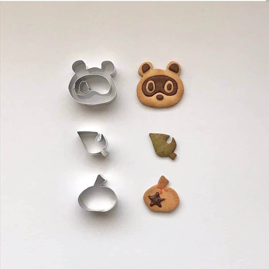 4meee さんのインスタグラム写真 4meee Instagram あつまれどうぶつの森クッキー レシピがあるのでスワイプしてね 話題沸騰のあつまれどうぶつの森はみんな知ってる その中のキャラクターたちや アイテムをクッキーにする人が続出 美味しくクッキーを