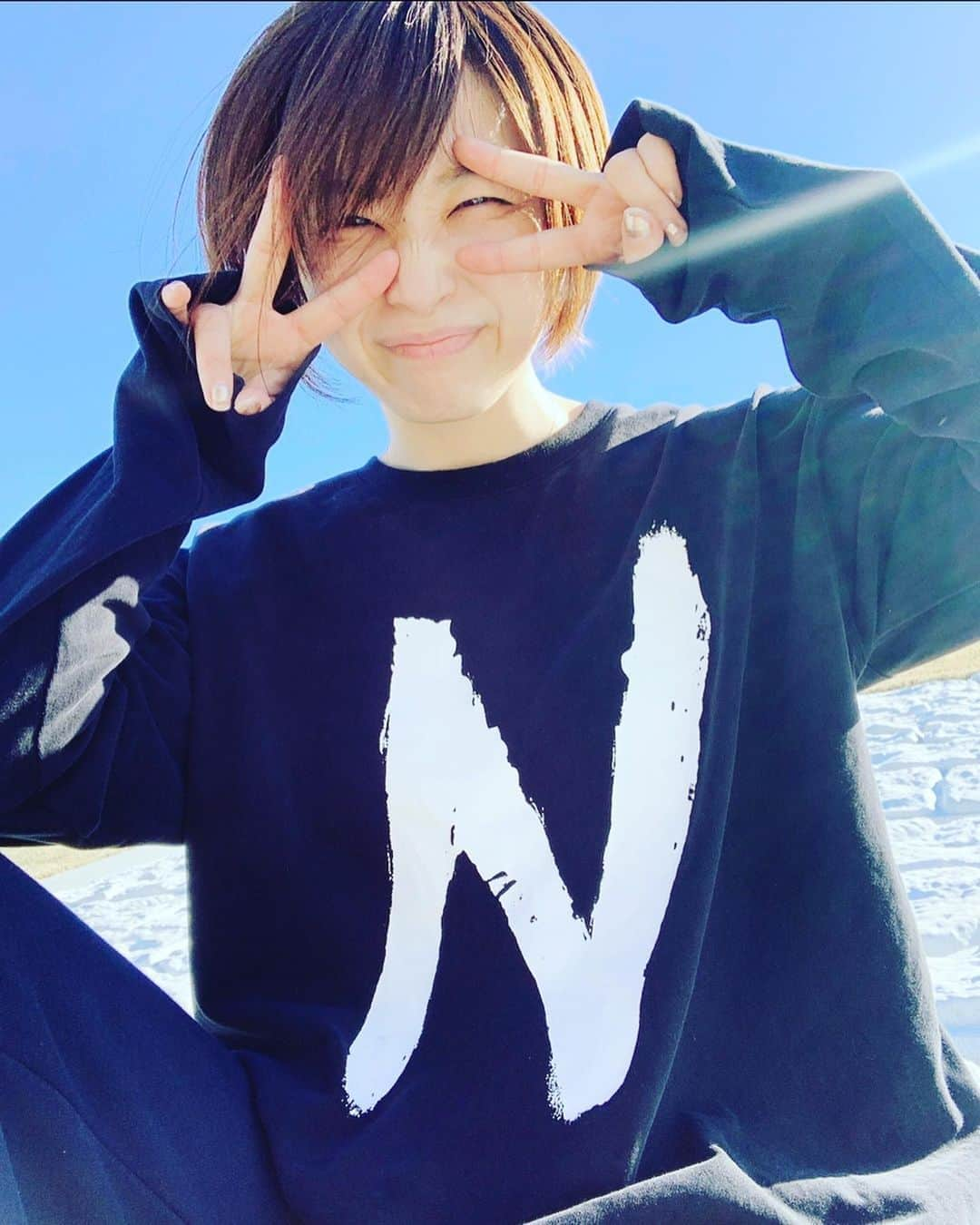 佐藤あり紗さんのインスタグラム写真 - (佐藤あり紗Instagram)「. . . 2枚目の📷→肩幅の広さ化け物。笑笑 . . . @ground_n_ace  #散歩　#歩く　#ウォーキング #グランダンエース　#服　#広瀬川　#宮城県 #バレーボール　#リガーレ仙台 #佐藤あり紗私服　#佐藤あり紗」5月14日 18時38分 - arisa_chu