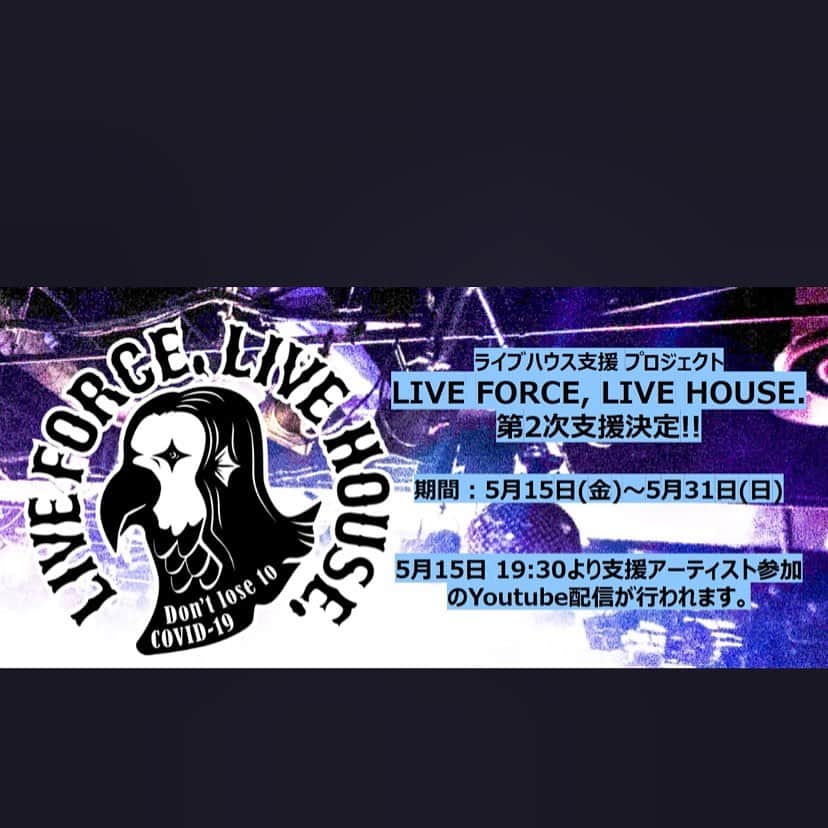 こーいちのインスタグラム：「明日15日の19時30分からYouTubeで配信され ライブハウス支援プロジェクト「LIVE FORCE,LIVE HOUSE」とのコラボ配信企画をドラ3ちゃんねるでやらせてもらいます。  内容は「 LIVE FORCE,LIVE HOUSE」の番組内に出演するバンドのドラマーを呼んでみんなであたふたする感じです。  シンペイ @shinpei_nakayama (ストレイテナー) カツマ　@katsuma_drums (coldrain) 一瀬さん　@masakazuichise (MONOEYES/ASPARAGUS) イチゴ　@acidman_official (ACIDMAN) この4人がゲストで来てくれます。 配信時間は同日22時頃からです。 是が非でも見てね。  #liveforcelivehouse  #ドラ3ちゃんねる  #ライブハウスに帰りたい」