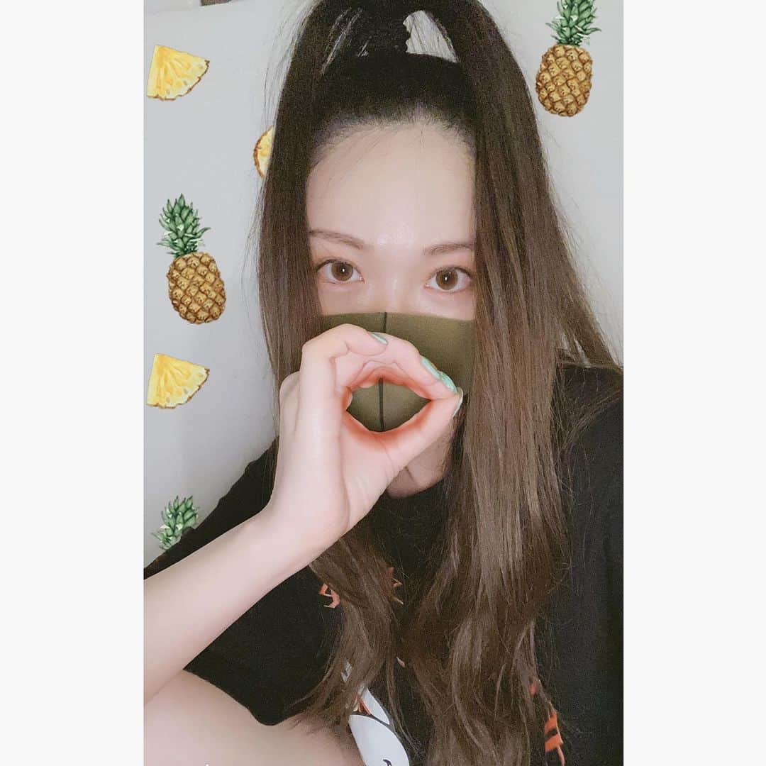 DJ mariennuのインスタグラム：「🍍🍍🍍🍍🍍🍍」