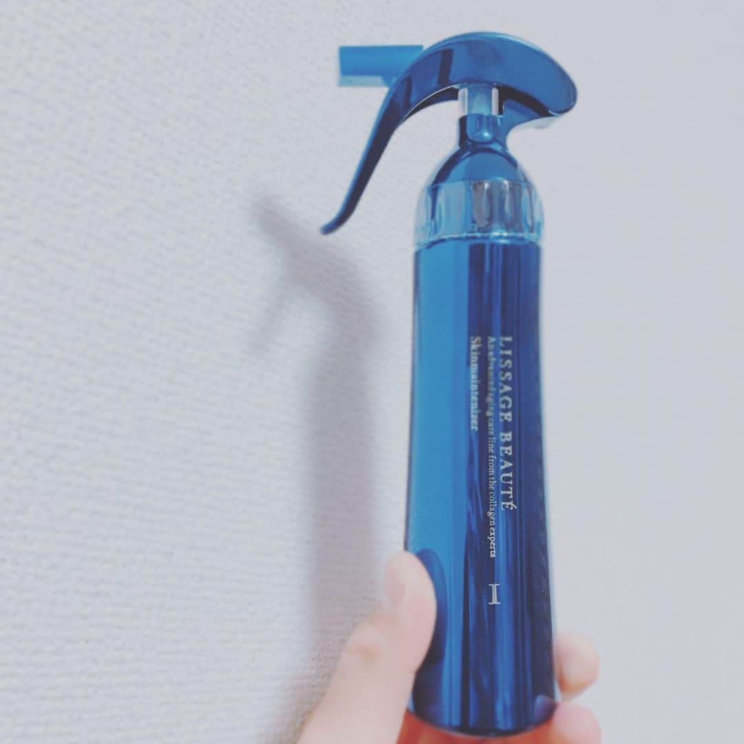 石川亮のインスタグラム：「おすすめ  #lissage  #化粧水 #肌ケア #容器かっこいい #美意識向上  #お家ケア」