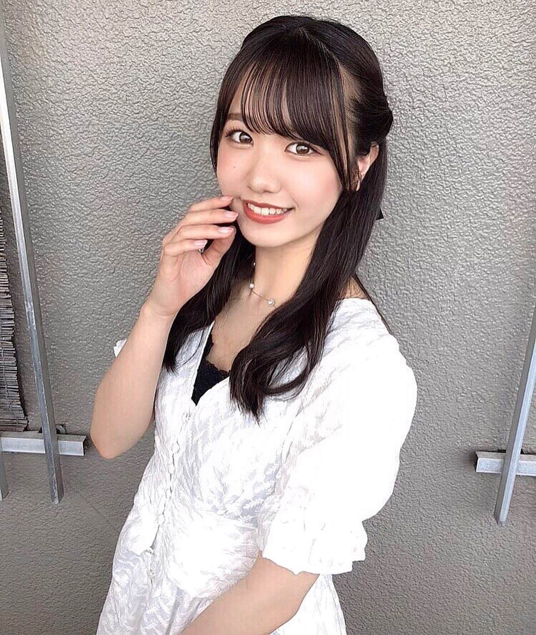 鈴木遥夏さんのインスタグラム写真 鈴木遥夏instagram 紫陽花見つけた 梅雨 ポニーテール 6月17日 21時19分 Haruka4227