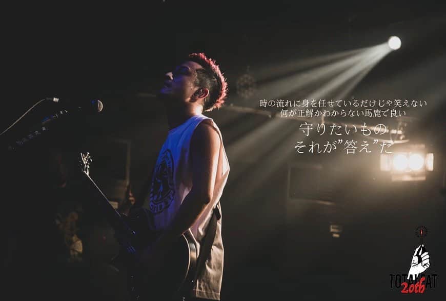 TOTALFATのインスタグラム：「#待ち合わせはライブハウスで  #TOTALFAT」