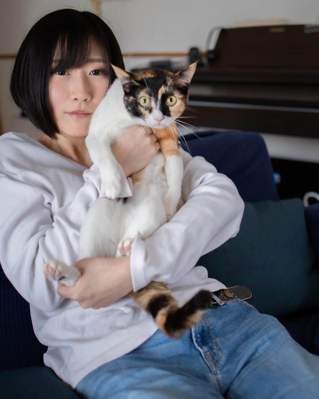 美東澪のインスタグラム：「#おうち時間 #stayhome  #ねこすたぐらむ  #猫  #一眼レフ」