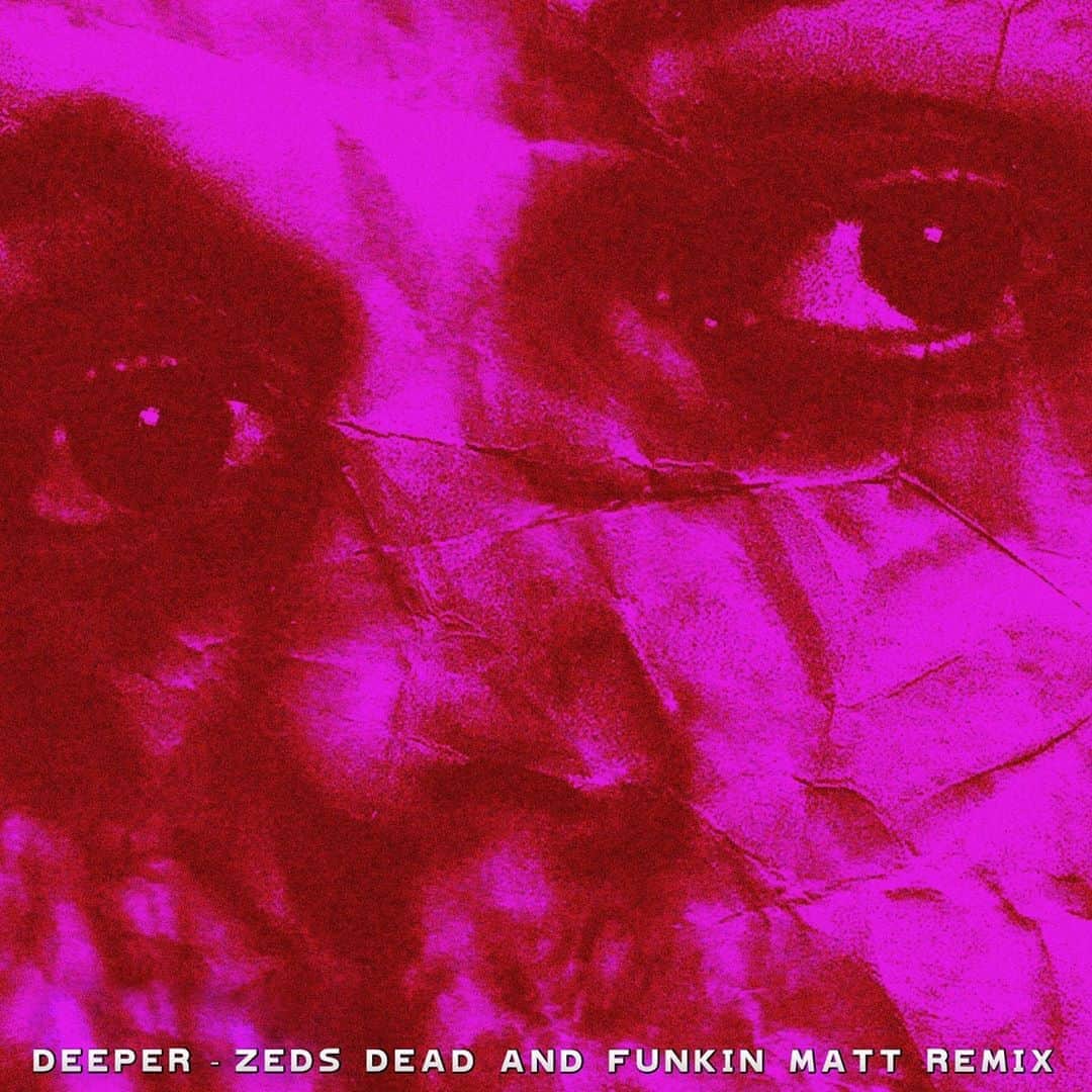 Zeds Deadのインスタグラム：「teamed back up with @FunkinMatt on this new remix for @Biicla's "Deeper" pre-save now: stem.ffm.to/deeperremix (link in bio) out 5.19」
