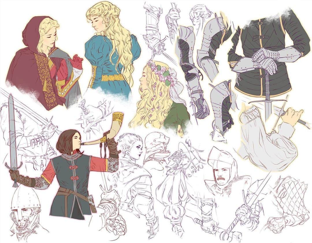 RB Silvaのインスタグラム：「More studies. 🛡⚔️」