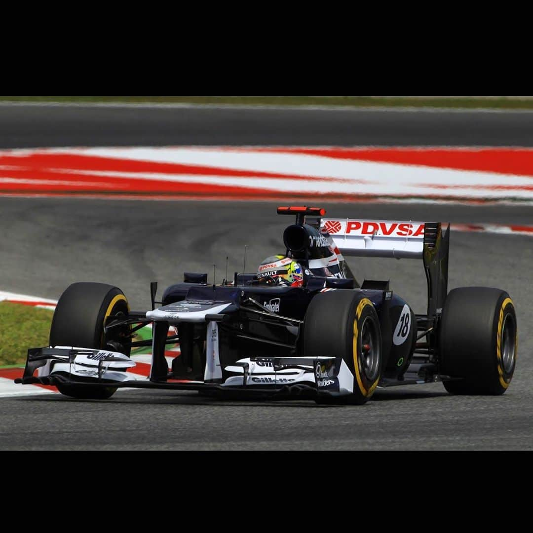 パストール・マルドナドのインスタグラム：「#tbt #2012 #williamsf1 #winner  Comenta」