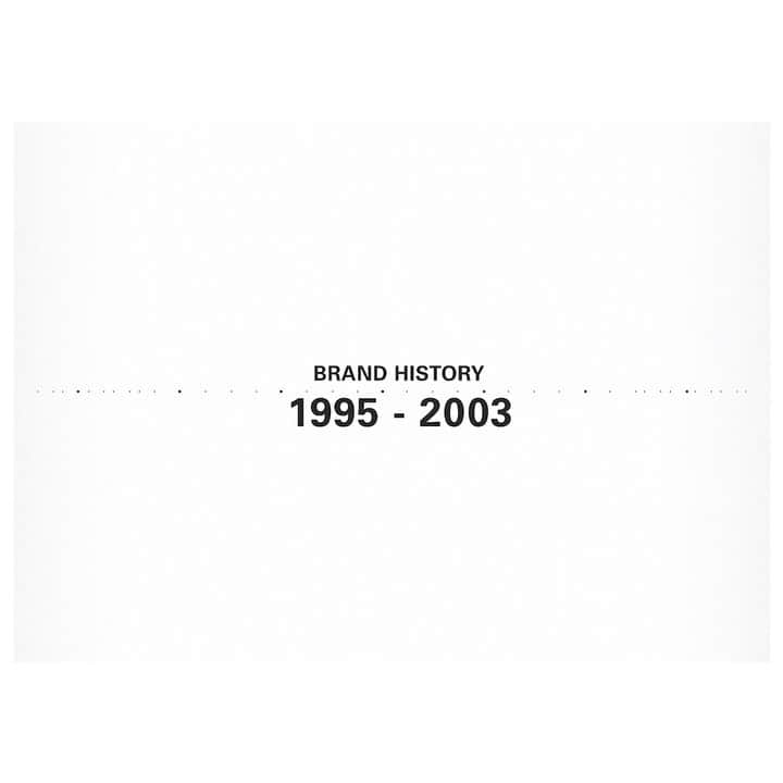 ディタのインスタグラム：「Celebrating 25 Years of Eyewear Expertise. Witness the beginning of DITA's evolution from 1995 - 2003. #DITAEyewear #25Anniversary #25YearsofDITA #WeAreDITA」
