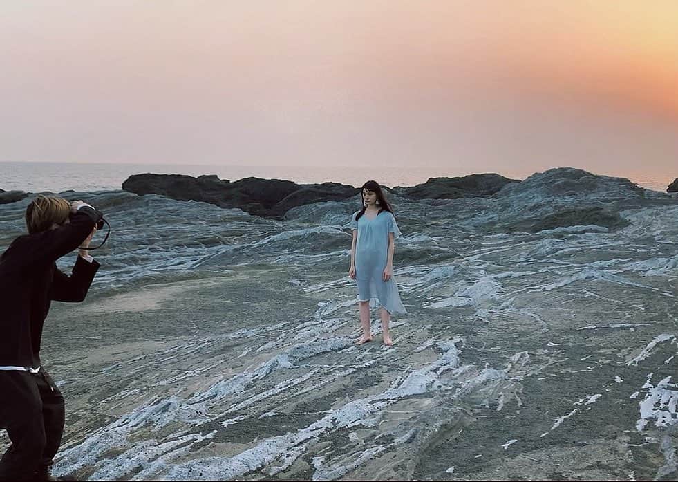 shihori.kathleenのインスタグラム：「. ポケモン と ポケモンマスター　水の惑星シティ🌏🌄🐚」