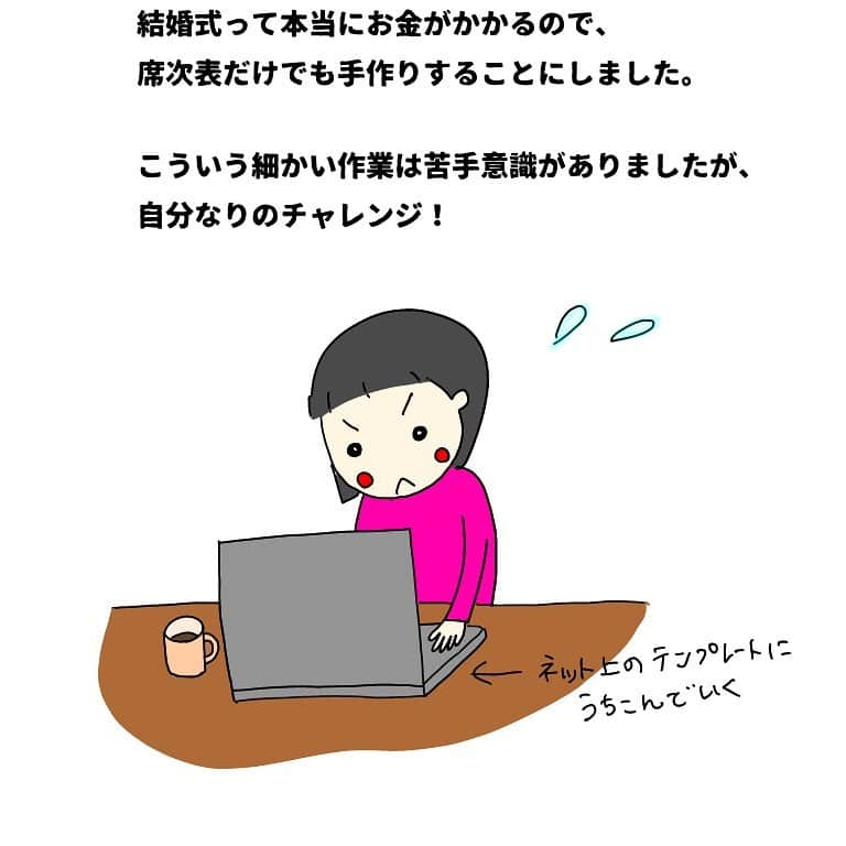 竹内由恵さんのインスタグラム写真 - (竹内由恵Instagram)「結婚式で一番してはいけないこと、をやってしまいました。  #ヨシエのヒトリゴト#静岡での新生活⑥#結婚式#席次表あるある#いや、普通はあまりない#でもみんな笑ってたから#ま、いっか」5月15日 16時48分 - yoshie0takeuchi