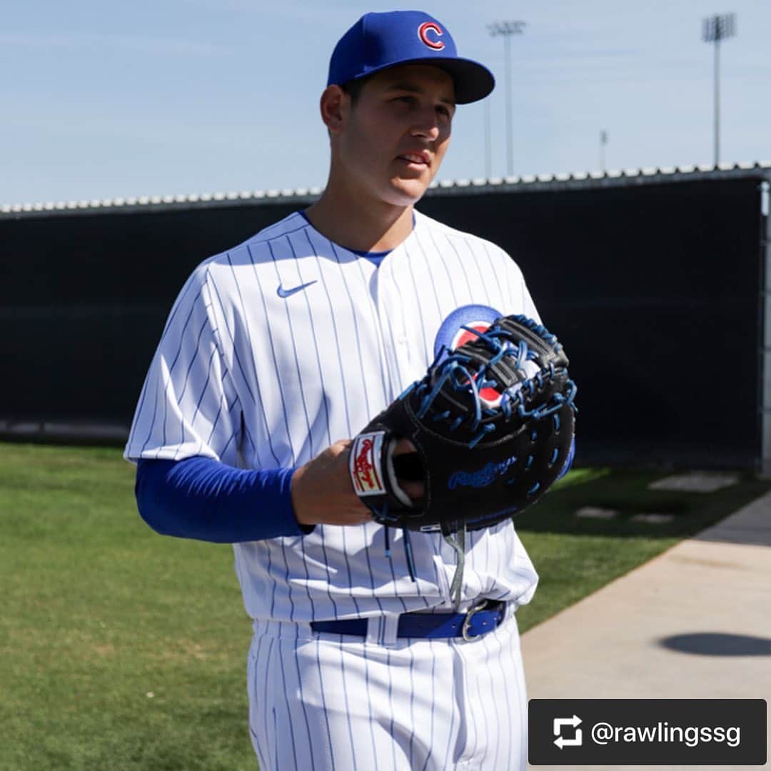 Rawlings Japanさんのインスタグラム写真 - (Rawlings JapanInstagram)「#Repost @rawlingssg with @get_repost ・・・ Our final stop on our behind-the-scenes  #RawlingsGloveDay with the @cubs features Chicago stars, Anthony Rizzo, and Kris Bryant's gamers. Rizzo was the 2016 #RawlingsPlatinumGlove winner, and Bryant was the 2016 NL MVP. 👀 at a sneak peak of these beauties before the season starts here! 🔥 . #TeamRawlings  #TheMarkOfExcellence #TheMarkOfAPro #SpringTraining @kris_bryant17 @arizz_44 @rawlings_japan_llc」5月15日 10時11分 - rawlings_japan_llc
