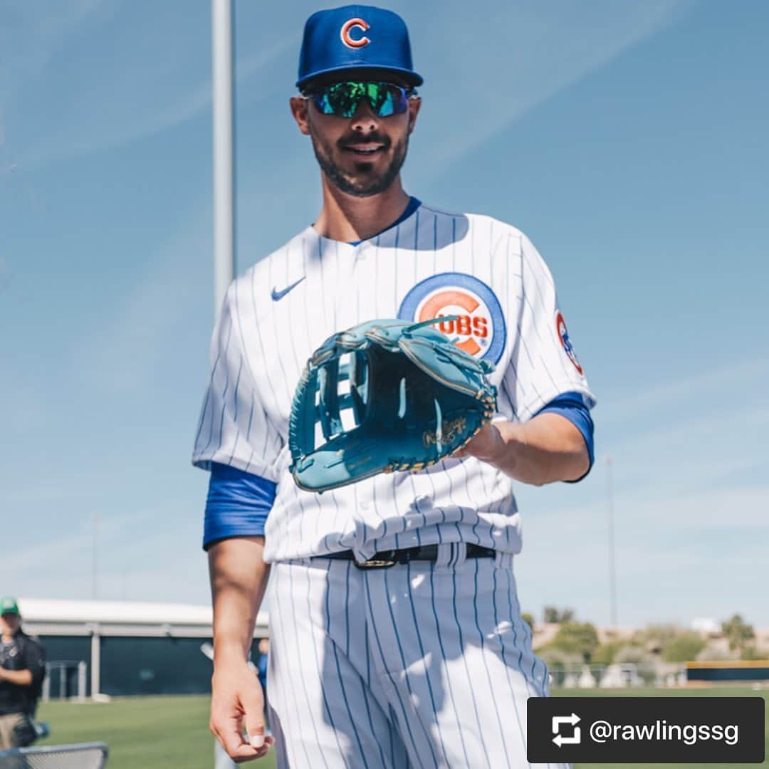 Rawlings Japanさんのインスタグラム写真 - (Rawlings JapanInstagram)「#Repost @rawlingssg with @get_repost ・・・ Our final stop on our behind-the-scenes  #RawlingsGloveDay with the @cubs features Chicago stars, Anthony Rizzo, and Kris Bryant's gamers. Rizzo was the 2016 #RawlingsPlatinumGlove winner, and Bryant was the 2016 NL MVP. 👀 at a sneak peak of these beauties before the season starts here! 🔥 . #TeamRawlings  #TheMarkOfExcellence #TheMarkOfAPro #SpringTraining @kris_bryant17 @arizz_44 @rawlings_japan_llc」5月15日 10時11分 - rawlings_japan_llc