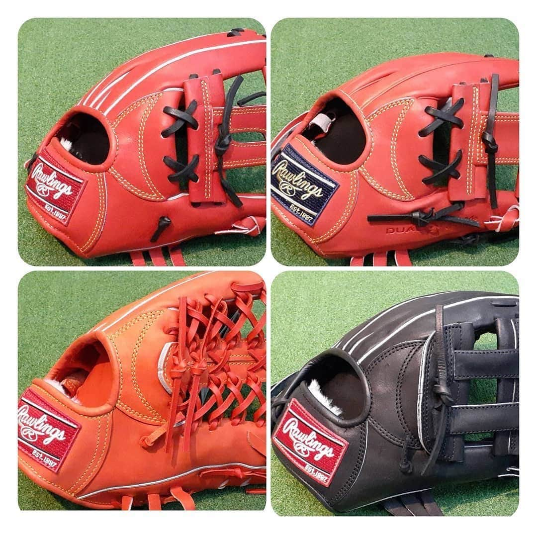 Rawlings Japanさんのインスタグラム写真 - (Rawlings JapanInstagram)「#Repost @nishimura.sp with @get_repost ・・・ ローリングス 硬式グラブ第二弾！！ やっぱり赤ラベルのイメージが強いのでラベルが変わると雰囲気がガラッと変わりますね(^o^) #にしむらスポーツ #野球 #高知 #ローリングス #硬式グラブ @rawlings_japan_llc」5月15日 10時26分 - rawlings_japan_llc